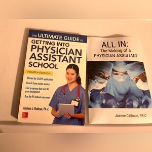 Getting Into Physician Assistant School - Blue Cover Guide by